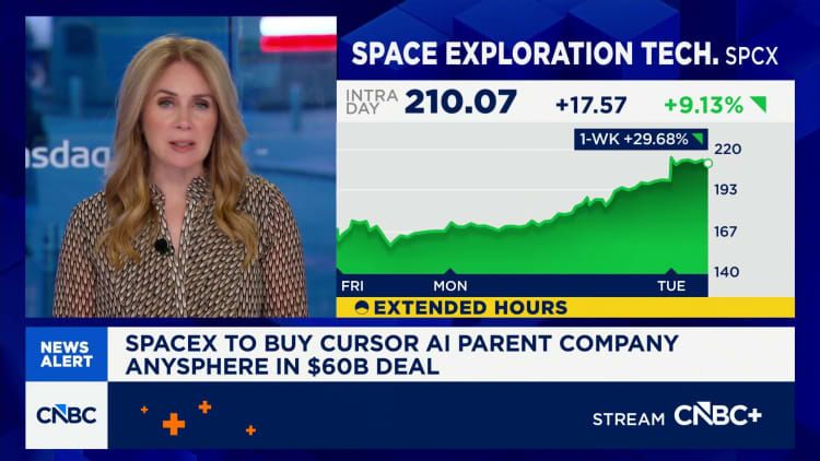 SpaceX Cursor Acquisition