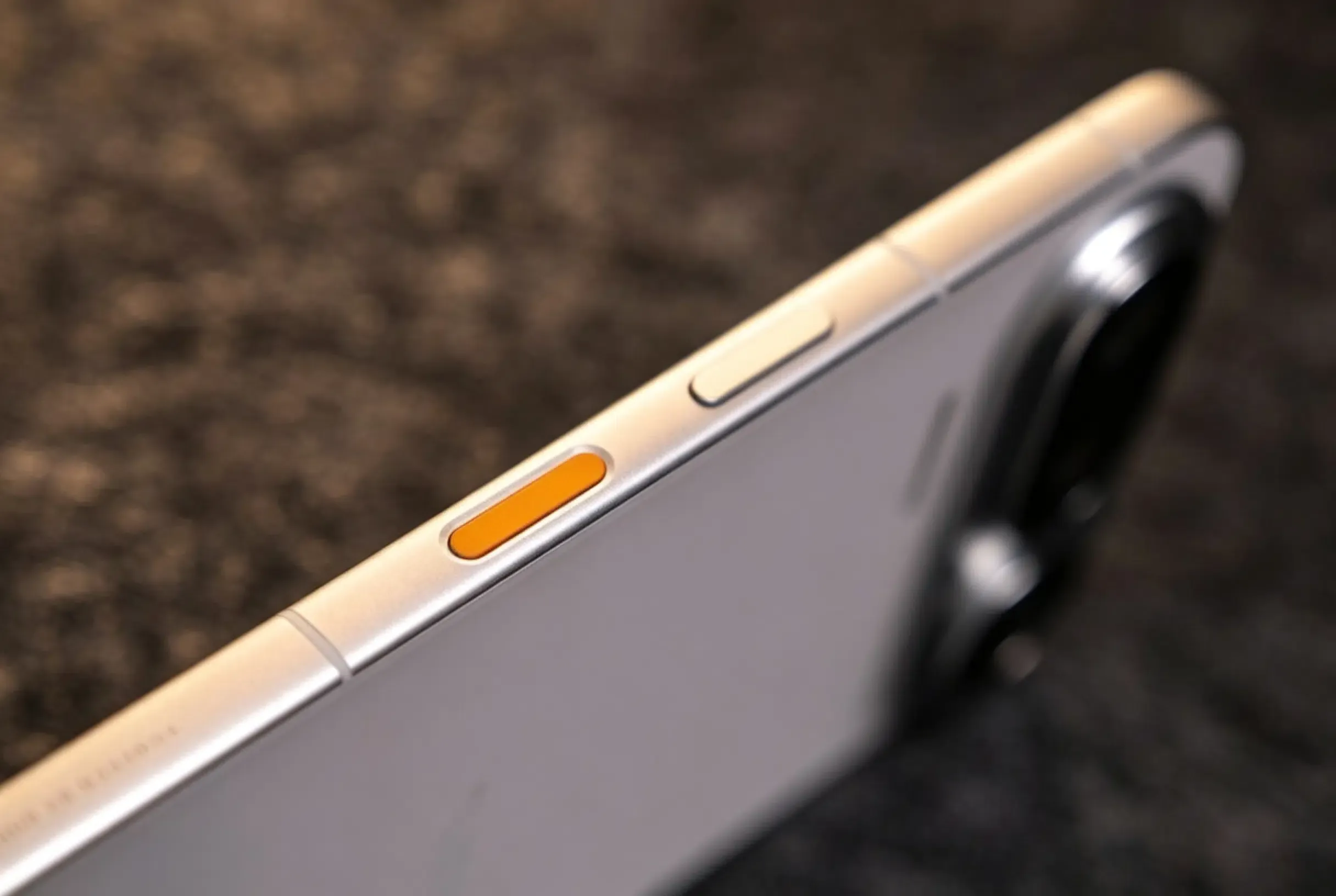 Dedicated physical AI key with fingerprint authentication on the Nubia NaviX Ultra