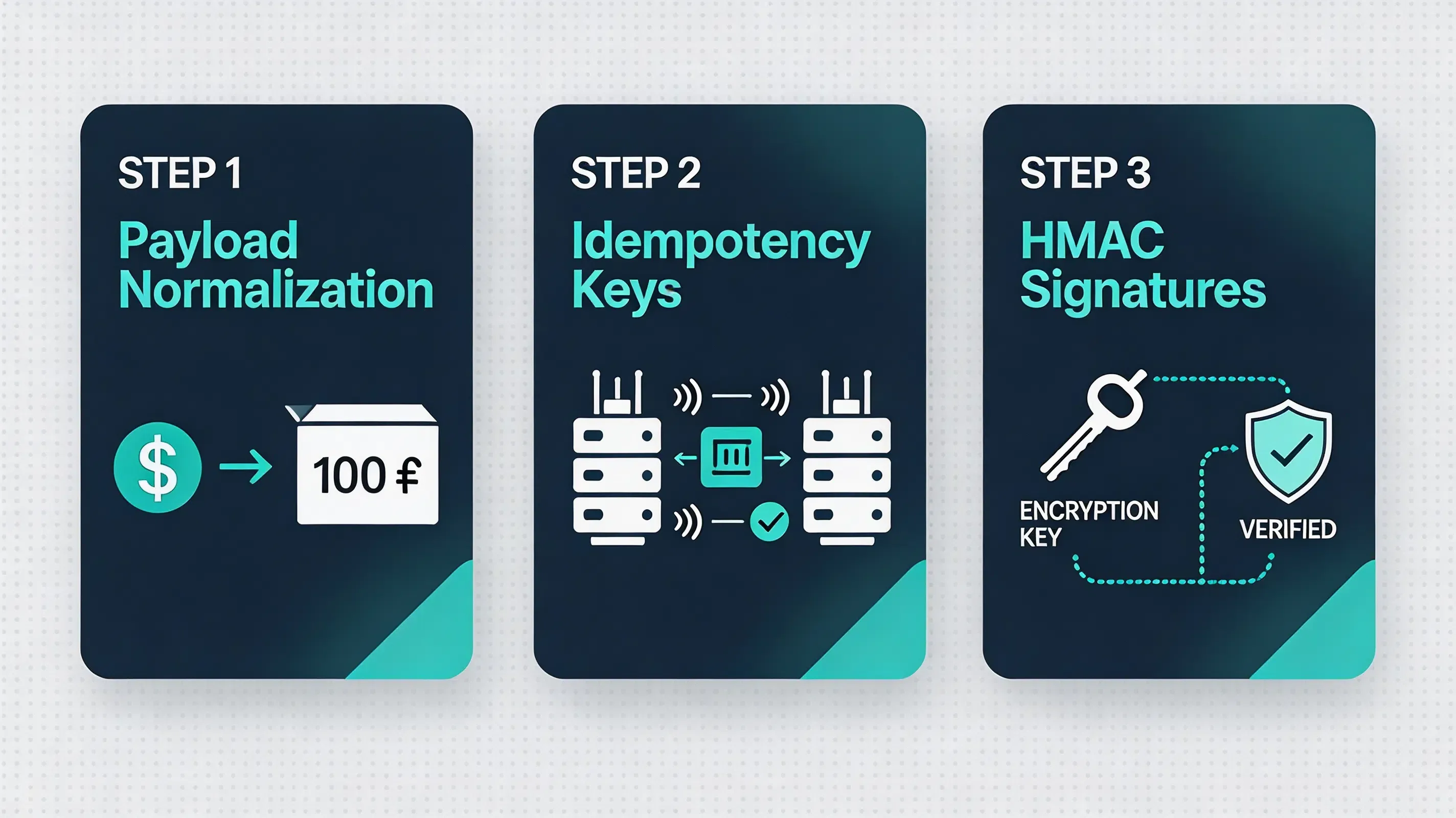 Premium 3-step developer implementation checklist for formatting event payloads, ensuring idempotency, and validating S2S webhooks.