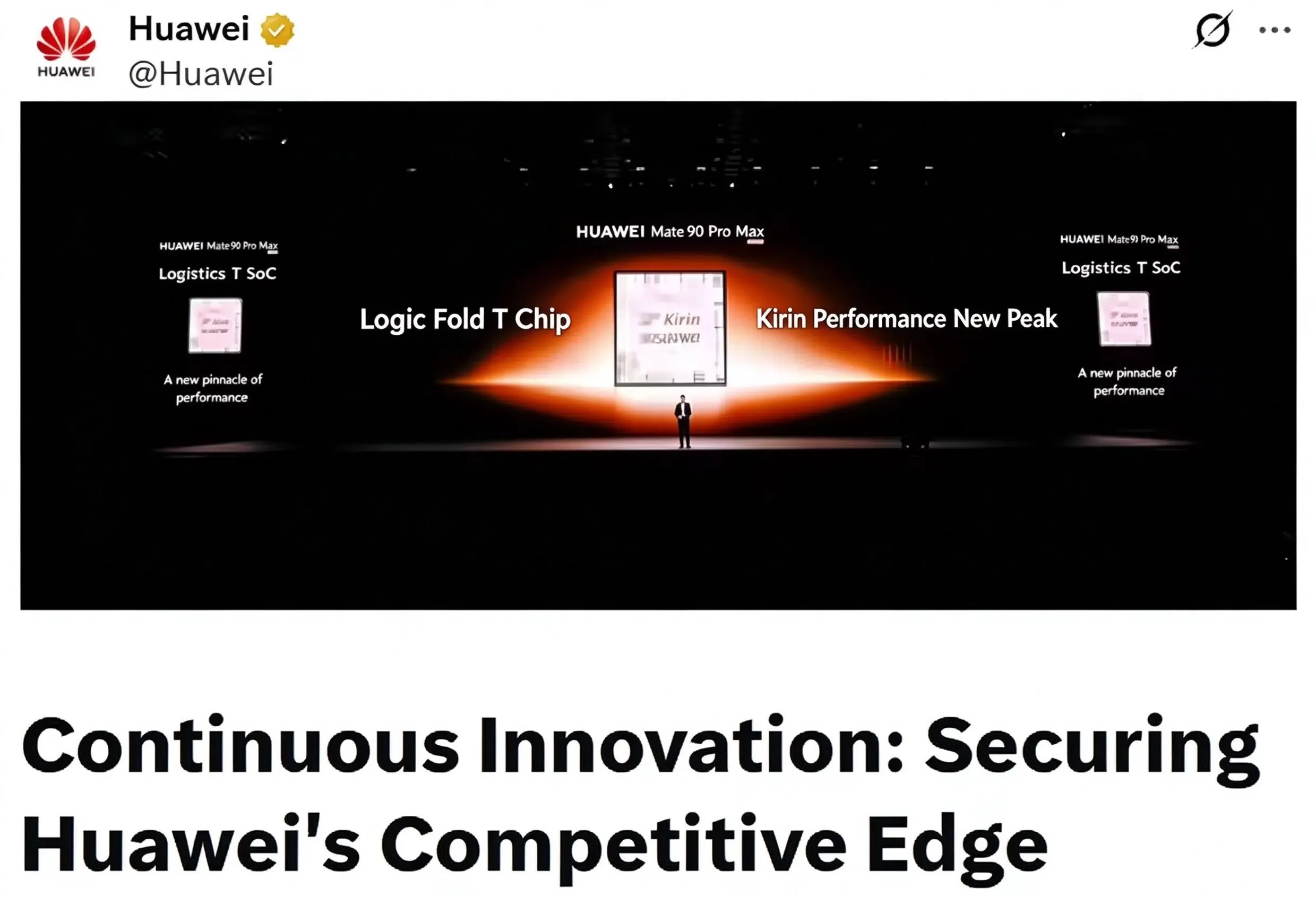 グローバルエコシステム計画について海外メディアのインタビューに応じるHuaweiコンシューマーBG会長、余承東氏