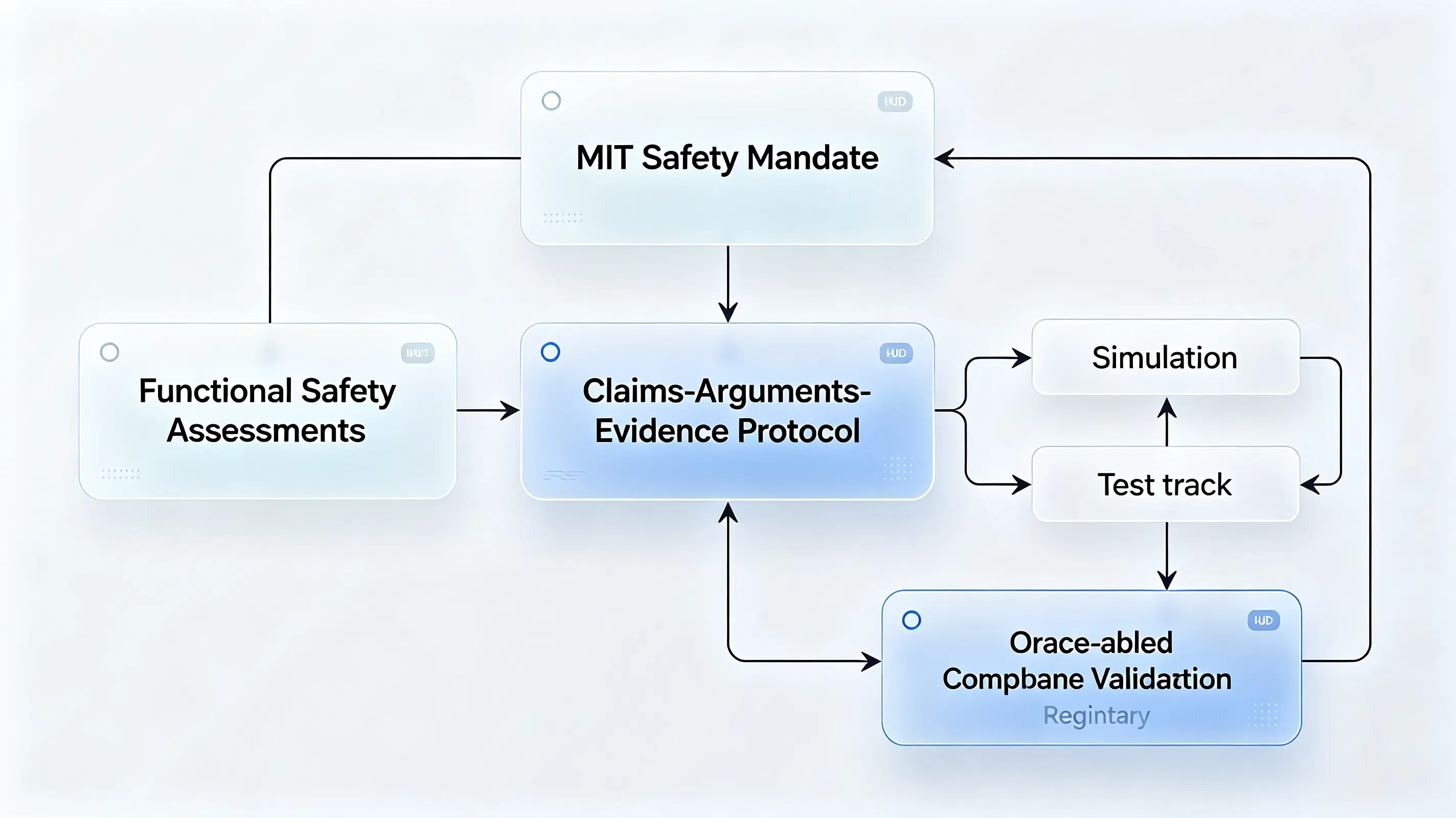 Autonomous driving safety case evidence protocol.