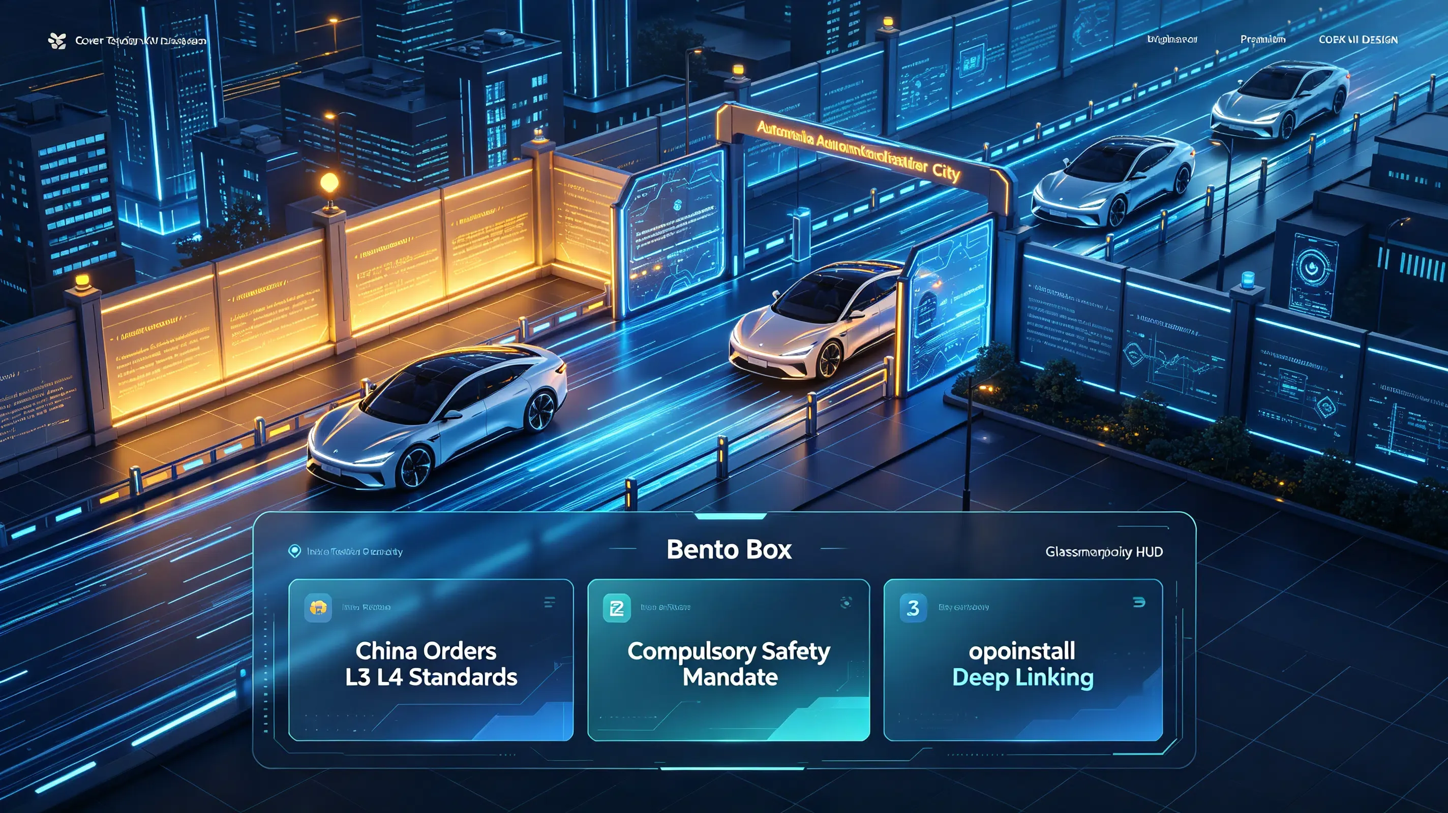China orders L3 L4 autonomous driving standards.