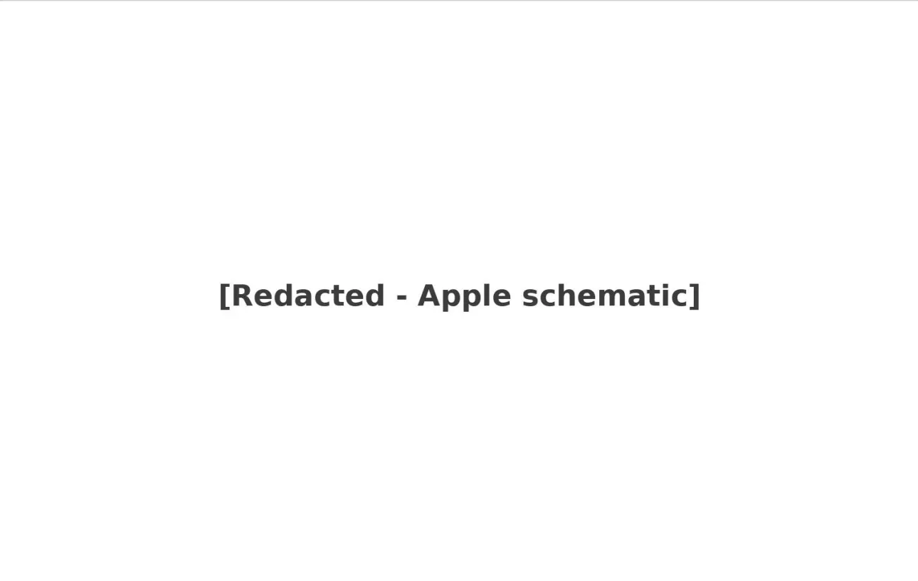 OpenAI blog screenshot showing iMessage discussions on Apple project schematics