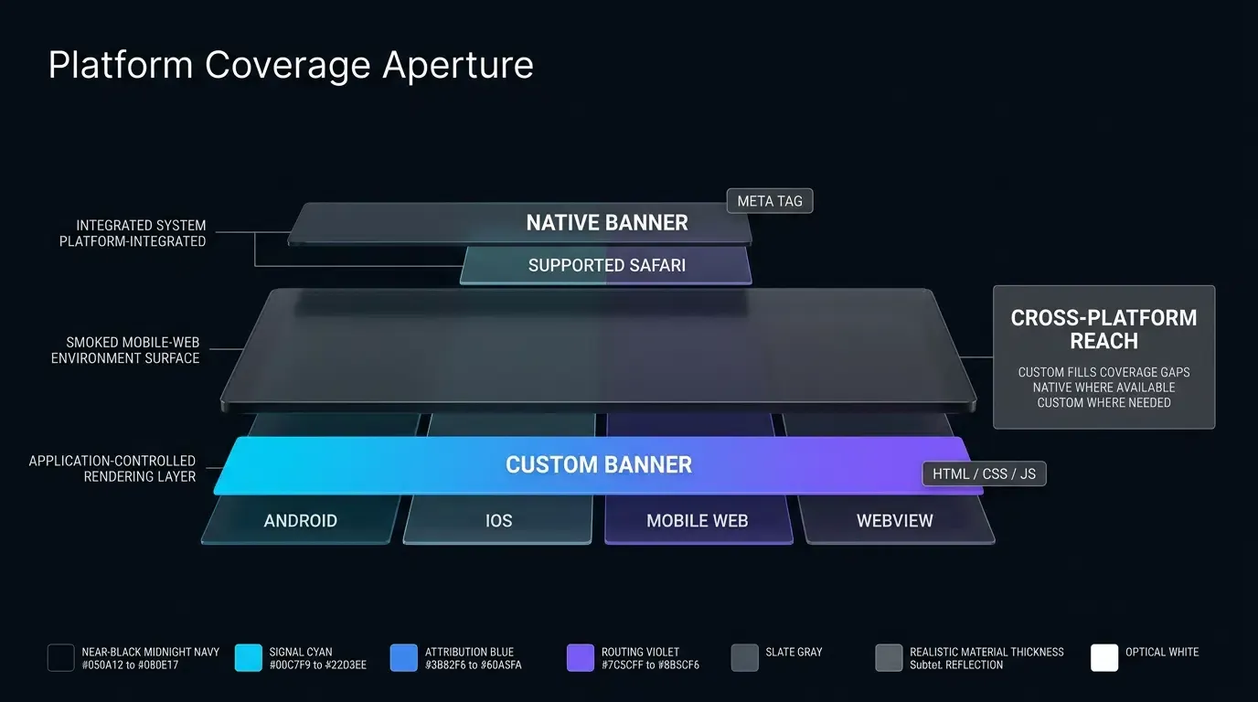 How Custom Smart App Banner Alternatives Bridge the Android Gap