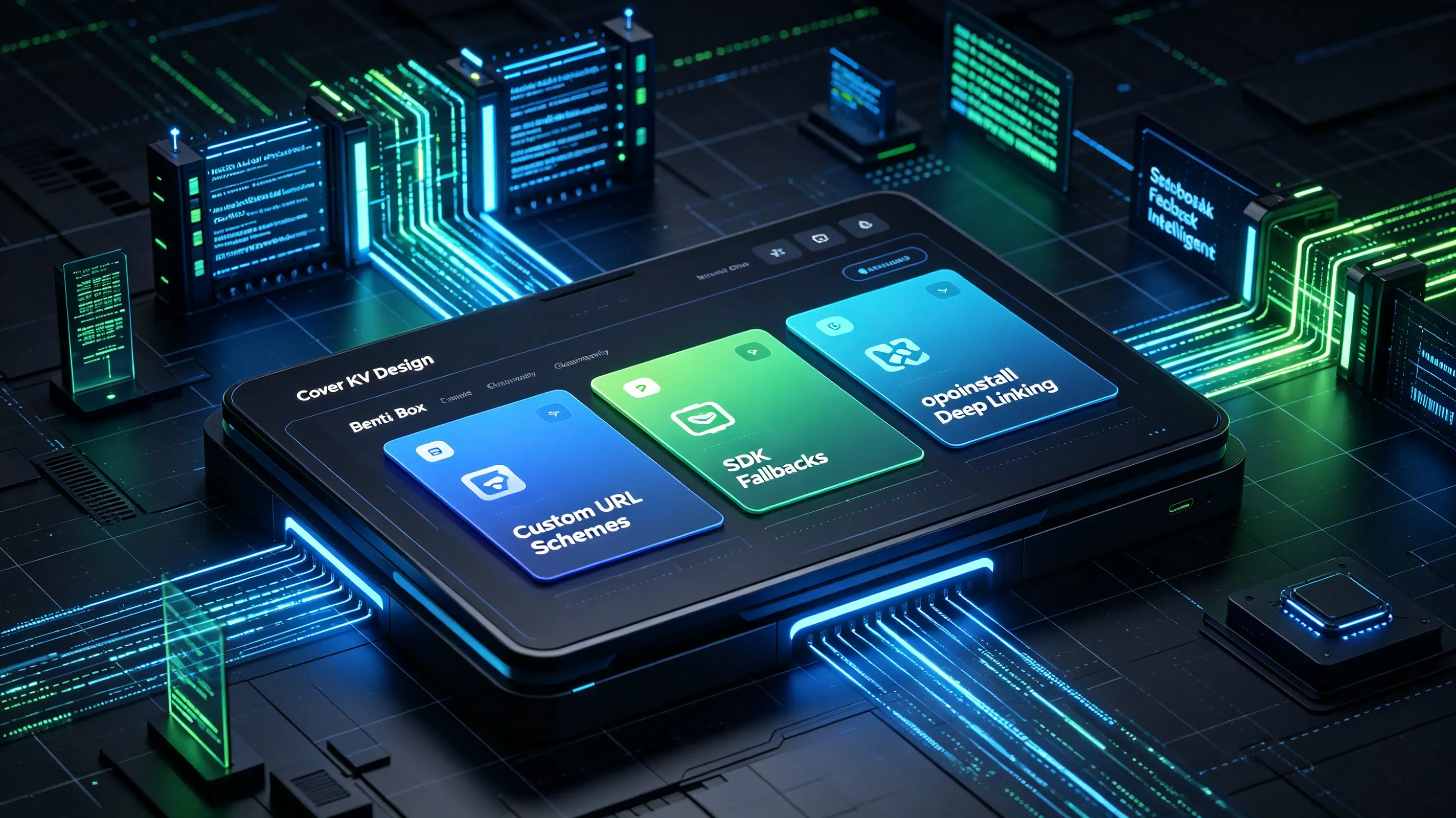كيفية إنشاء مخططات عناوين URL مخصصة مع آليات استرجاع SDK للروابط العميقة