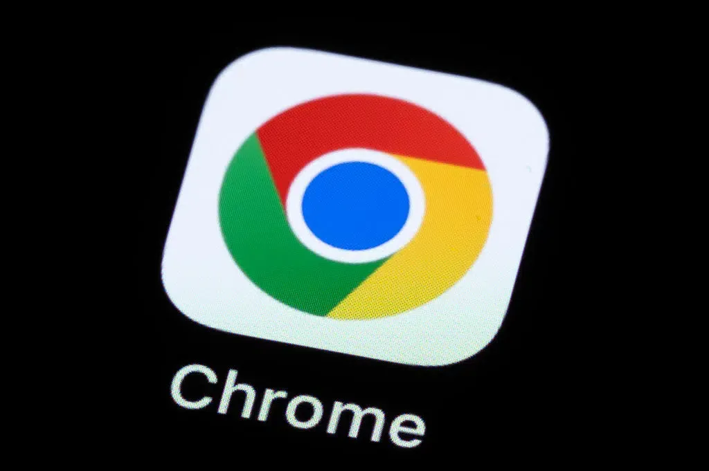 Google Chrome mobile application interface displayed on smartphone screen illustrating rapid version updates