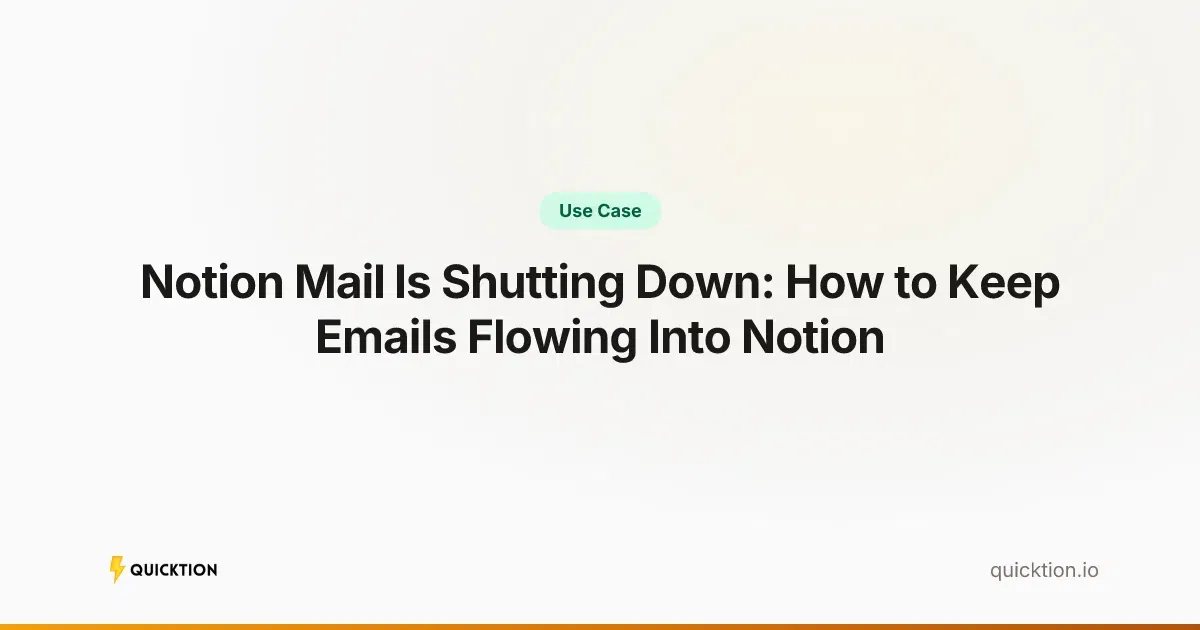 Headless attribution workflow diagram showing alternative email to Notion pipelines