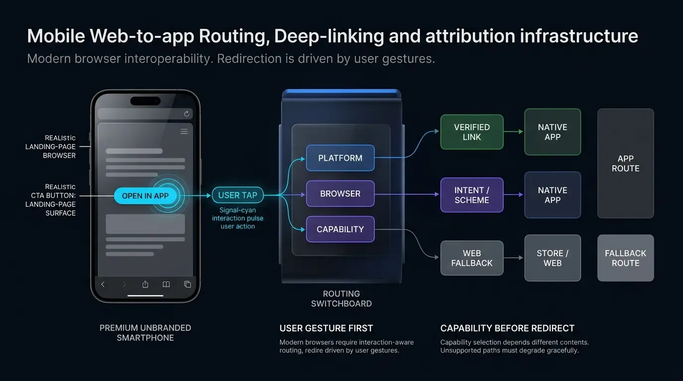 How to Automate Dynamic Web to App Redirection Across Browsers