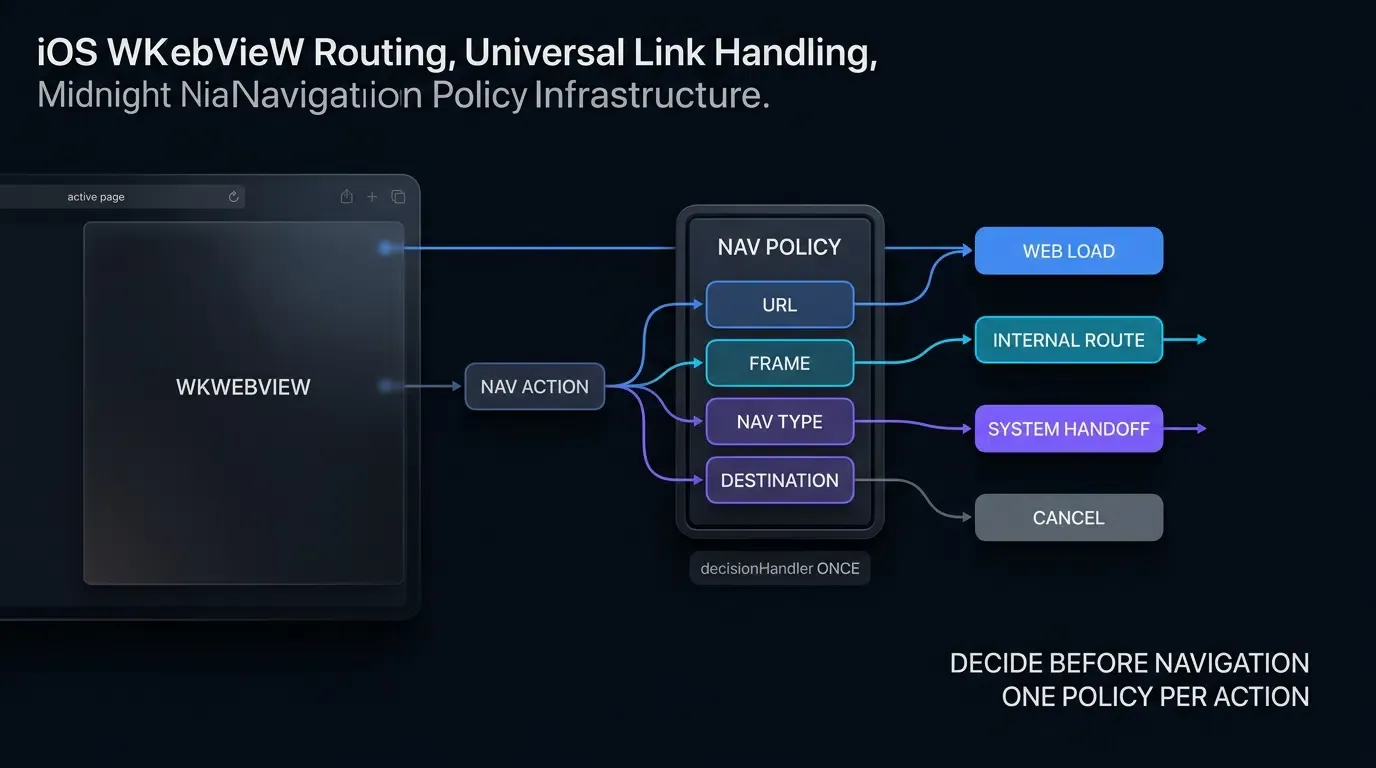 如何配置 WKWebView 路由以支持 iOS Universal Links